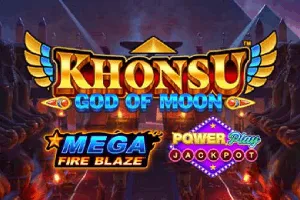 Playtech : Mega Fire Blaze: Khonsu God of Moon PowerPlay Jackpot - BEERSLOT365