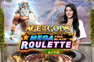 Mega Fire Blaze Age Of Gods Roulette Live - BEERSLOT365