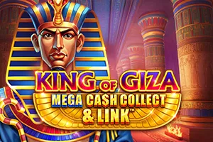Playtech : King of Giza: Mega Cash Collect & Link - BEERSLOT365