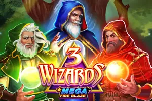 Playtech : Mega Fire Blaze: 3 Wizards - BEERSLOT365