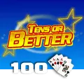 Tens or Better 100 Hand - BEERSLOT365