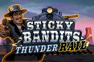 Playtech : Sticky Bandits Thunder Rail - BEERSLOT365