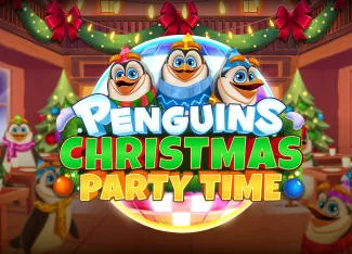 Penguins Christmas Party Time - BEERSLOT365