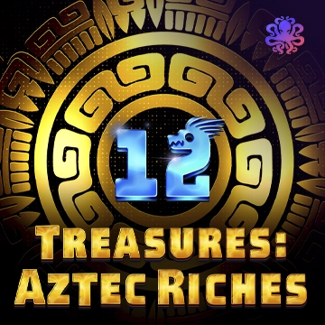 Octoplay : 12 Treasures: Aztec Riches - BEERSLOT365