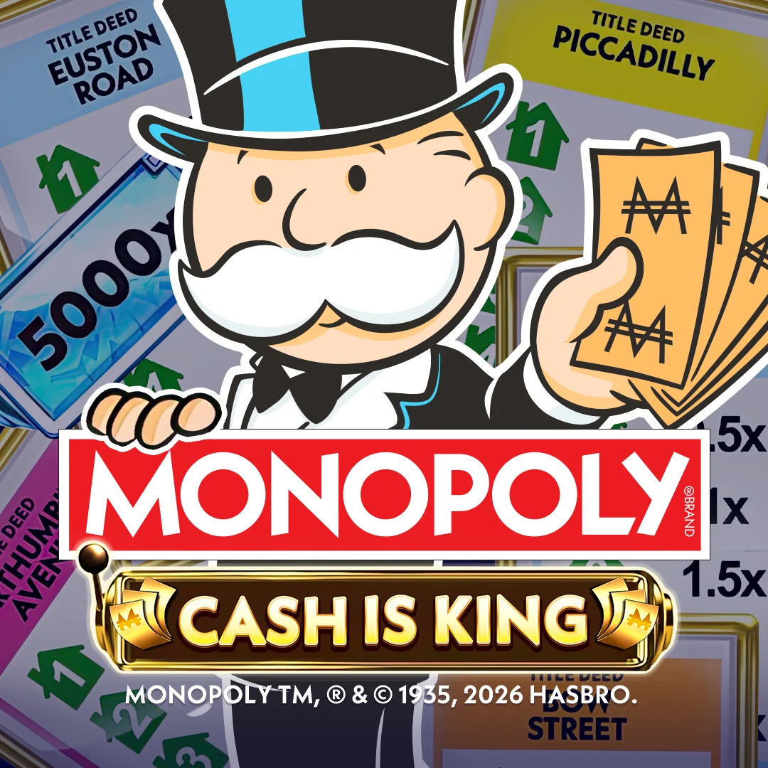 Monopoly Cash Is King - BEERSLOT365