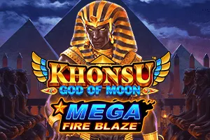 Playtech : Mega Fire Blaze: Khonsu God of Moon - BEERSLOT365