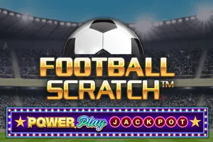 Playtech : Football Scratch PowerPlay Jackpot - BEERSLOT365
