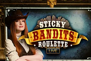 Sticky Bandits Roulette Live - BEERSLOT365