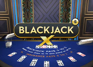 Blackjack X 6 - Azure - BEERSLOT365