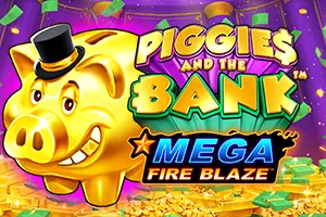 Playtech : Mega Fire Blaze: Piggies and the Bank™ - BEERSLOT365