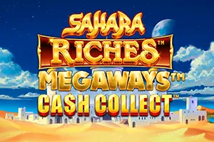 Playtech : Sahara Riches MegaWays: Cash Collect - BEERSLOT365