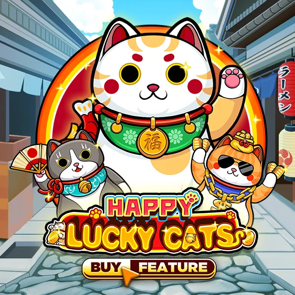 Microgaming : Happy Lucky Cats - BEERSLOT365