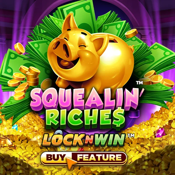 Microgaming : Squealin Riches - BEERSLOT365