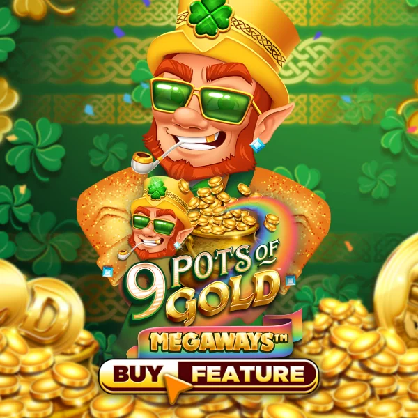 Microgaming : 9 Pots of Gold Megaways - BEERSLOT365