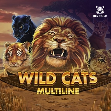 Wild Cats Multiline - BEERSLOT365