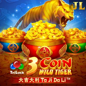 3 Coin Wild Tiger - BEERSLOT365