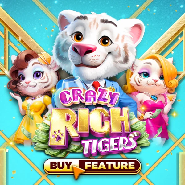 Microgaming : Crazy Rich Tigers - BEERSLOT365