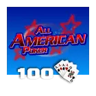 All American Poker 100 Hand - BEERSLOT365
