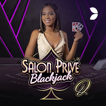 Salon Privé Blackjack Q - BEERSLOT365